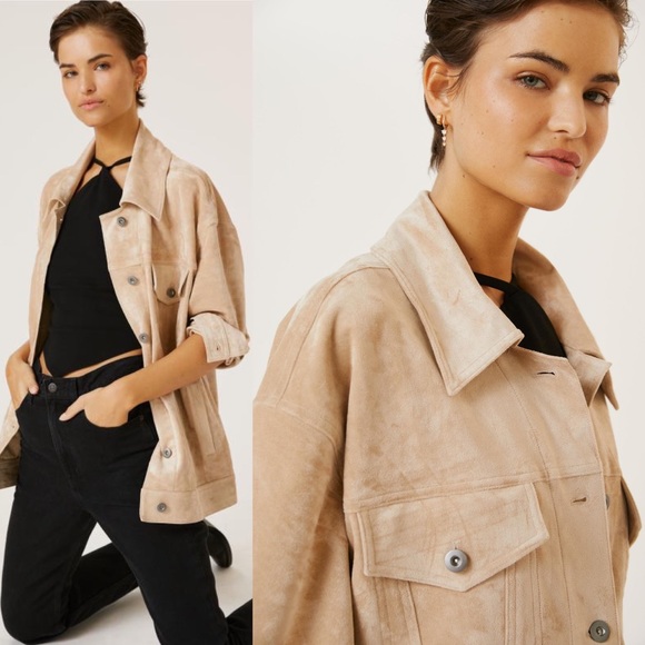 Anthropologie Jackets & Blazers - NWT Anthropologie BB Dakota Faux Suede Jacket
